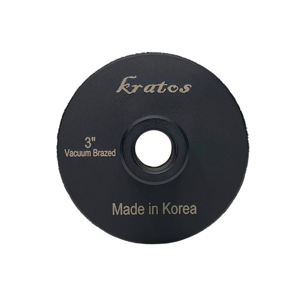 KRATOS 3" Medium Miling Drum Wheel - Step 2 (60/80)