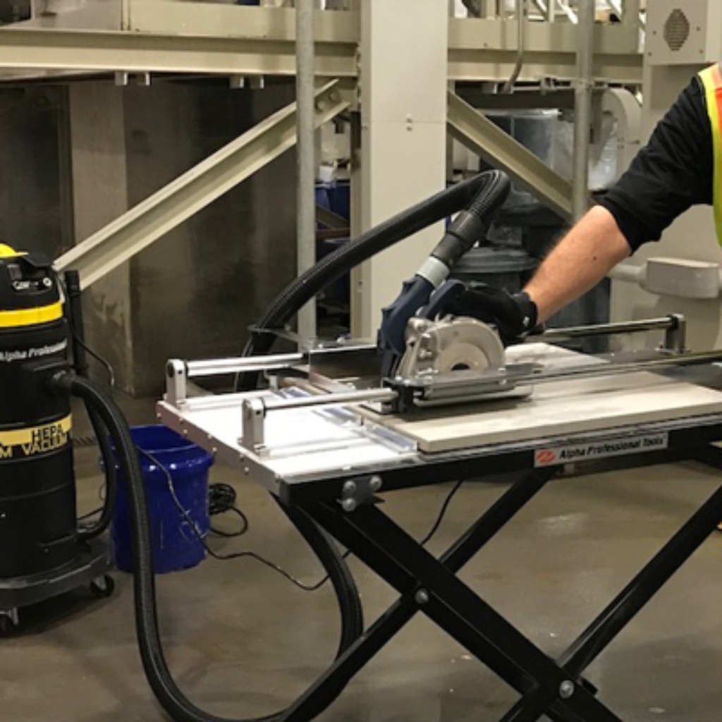 Alpha® ECC-KIT Dry Cutting System for Dust-Free Cutting 