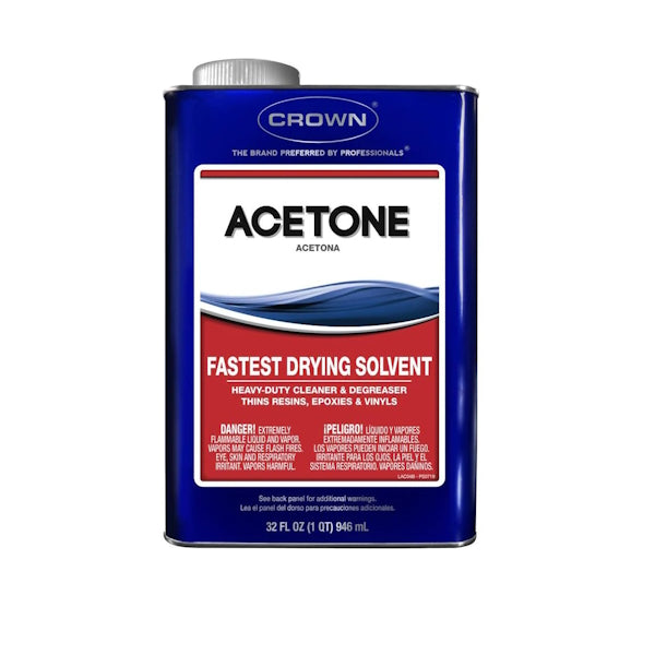 Crown  Acetone  1 Gal. - Case of: 4;