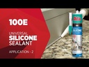 Akfix 100E Universal Silicone Sealant - Translucent