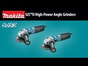 MAKITA GA4542C 4‑1/2" SJS™II High‑Power Angle Grinder