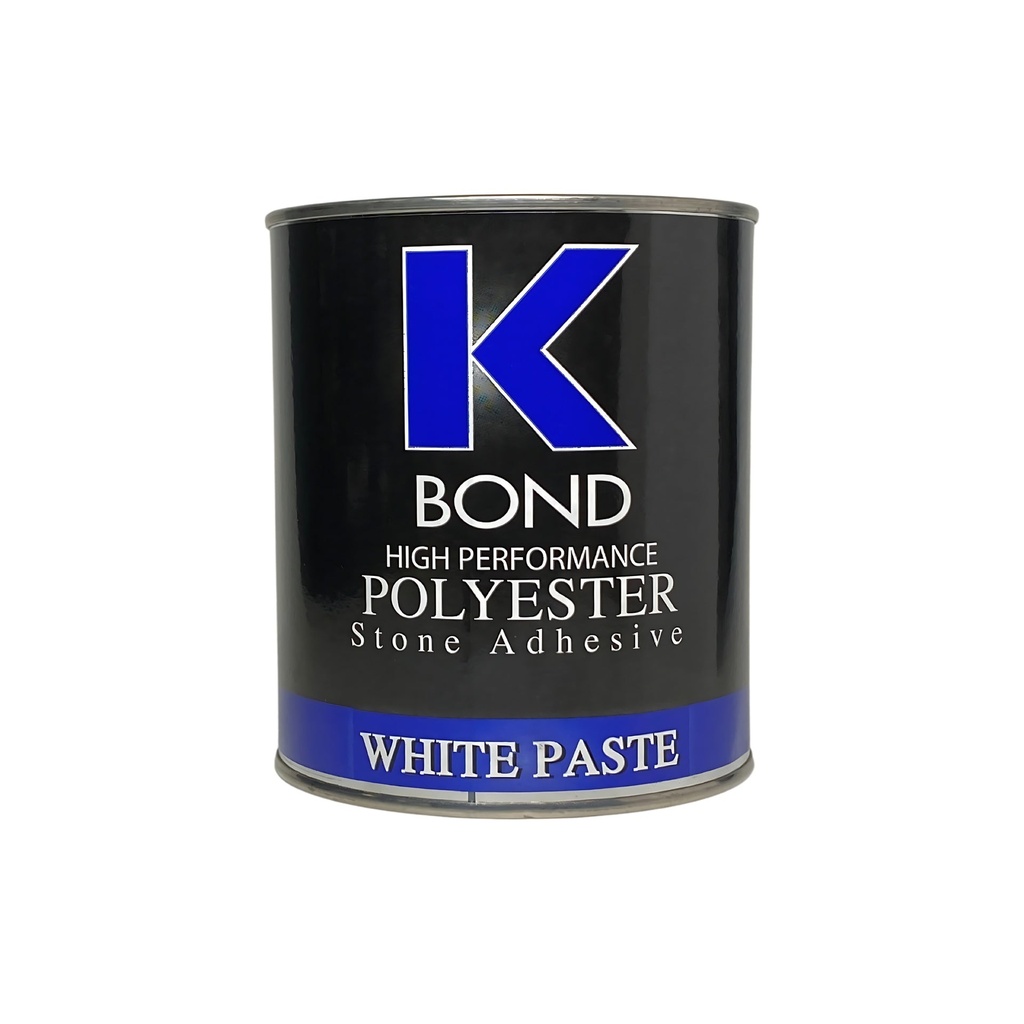 K-Bond Polyester Stone Adhesive White Paste - Quart