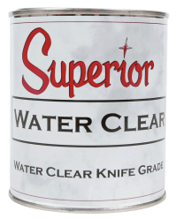 Superior Water Clear Knife Grade Qt