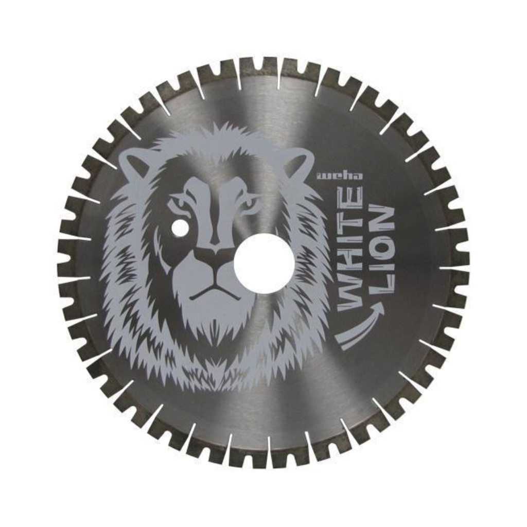 WEHA 16" White Lion Quartzite Bridge Saw Blade Donatoni