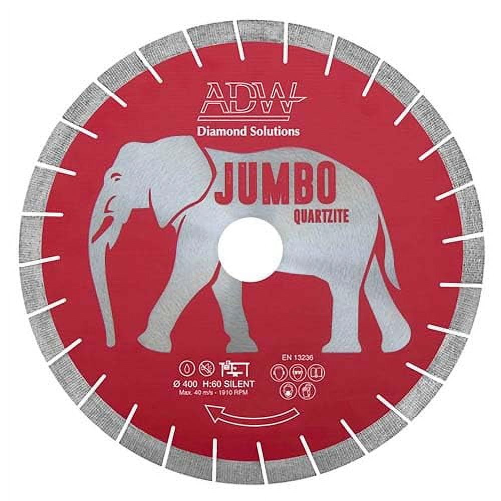 14" JUMBO Docto Silent Bridge Saw Blade for Quartzite