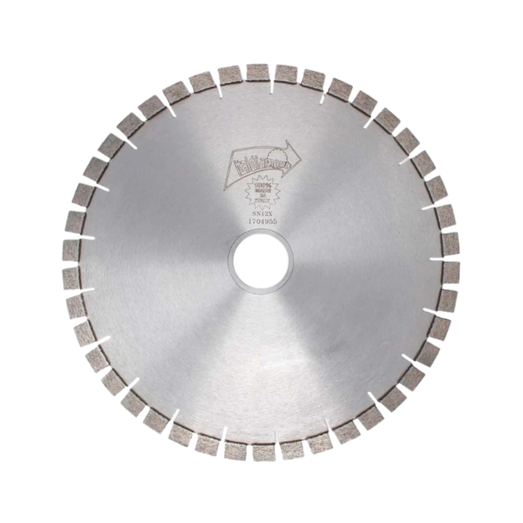 16" Italdiamant SN12 Silent Quartzite - Tajmahal Blade