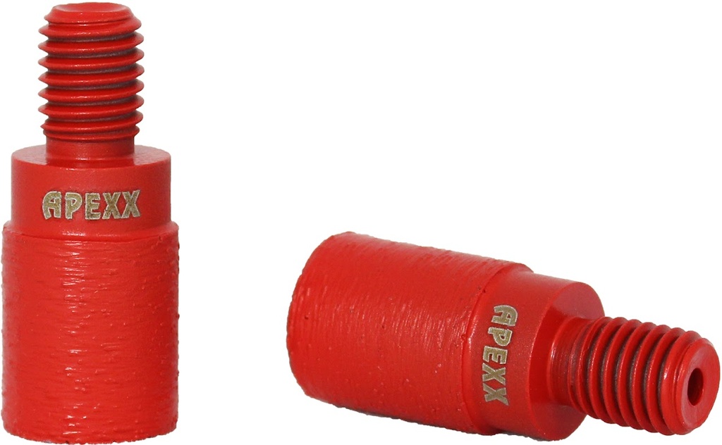 APEXX T-108 Incremental Bit M12 x D20 x 23 Red for Dekton - Regular Thread