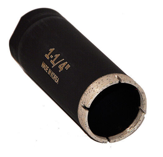 1-1/4" Thin Wall Wet Core Bit