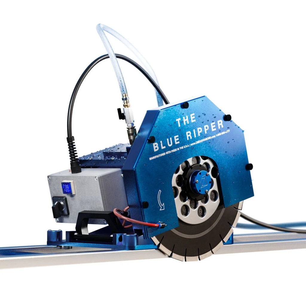 Blue Ripper Sr Rail Saw - 5HP wired for 220v