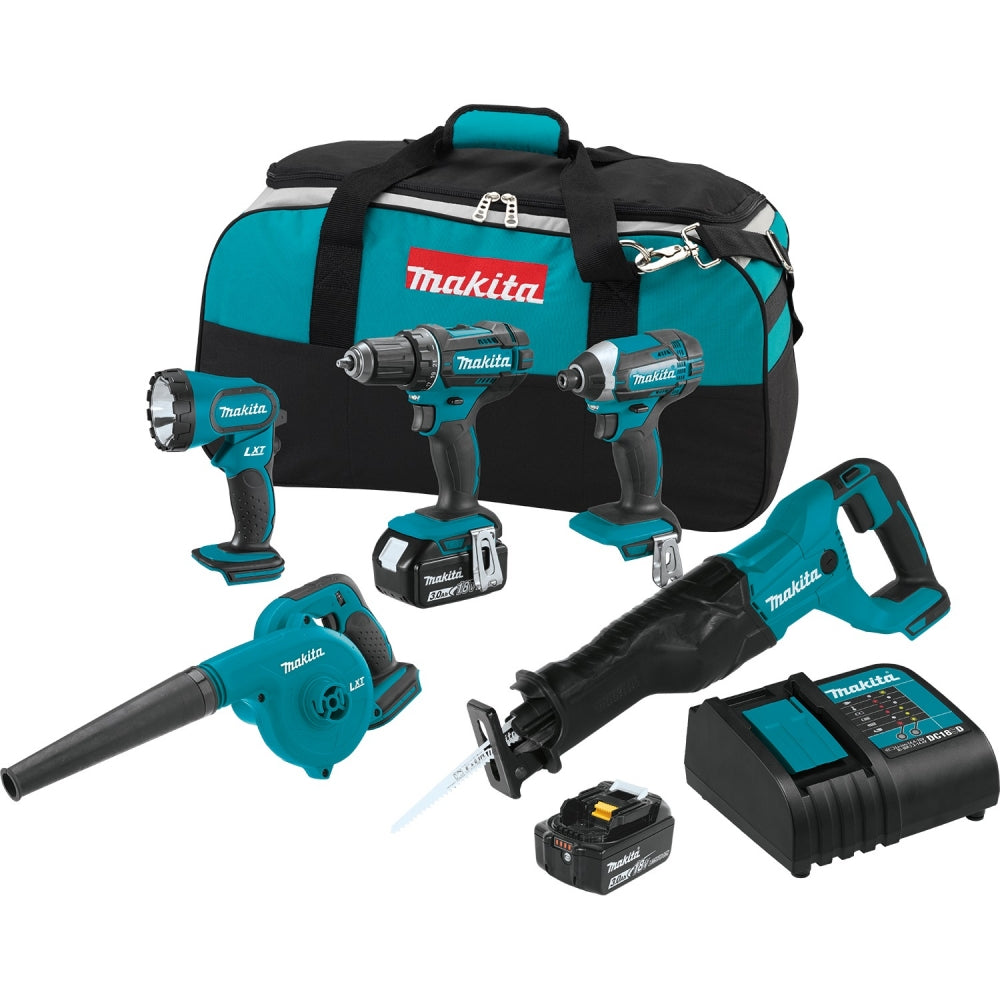 DISCONTINUED MAKITA XT506S 
18V LXT® Lithium‑Ion Cordless 5‑Pc. Combo Kit