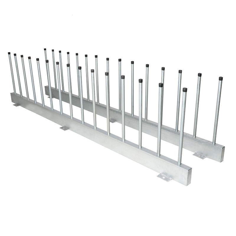 Aardwolf ARR01 Remnant Rack - 118" (3m) long with 15 open holes per side for the poles, 30" (740 mm) high