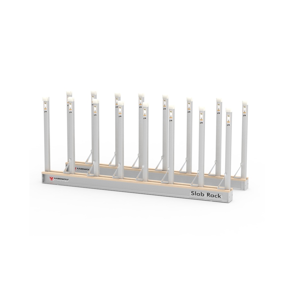 AARDWOLF ASR0107 Slab Rack Kit with 16 Poles 47"1/4 High (SPB1214 Safety Steel Posts)