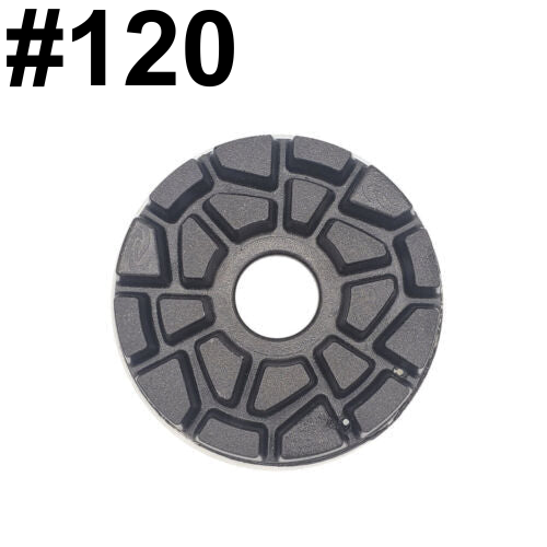 Abra Iride 5" Snail Lock Flat Edge Polishing Pad #120