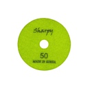 SHARPY 4" Dry Polishing Pad #50