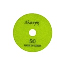 SHARPY 4" Dry Polishing Pad #50