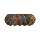 Alpha 4" Ceramica EX40KIT Set of Wet Polishing Pads