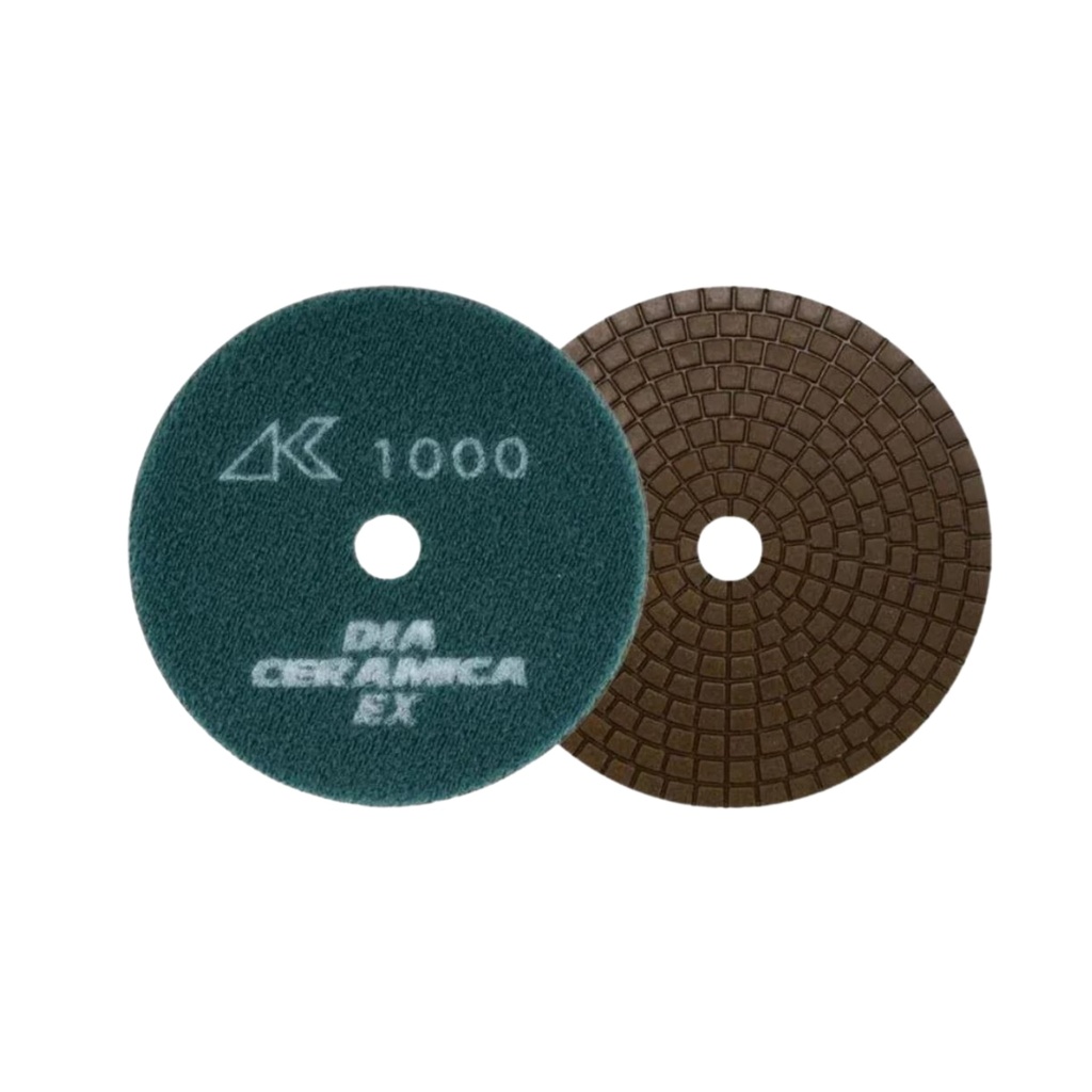 Alpha 4" Ceramica EX Wet Polishing Pad #1000