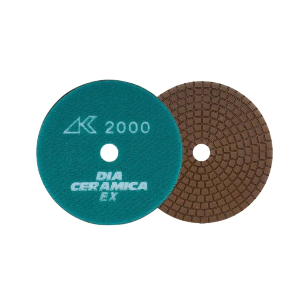 Alpha 4" Ceramica EX Wet Polishing Pad #2000