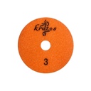 KRATOS 4" Hybrid Wet and Dry 3 Step Polishing Pad #3