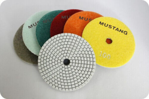 4" Wet Polishing Pad - X Series, #50