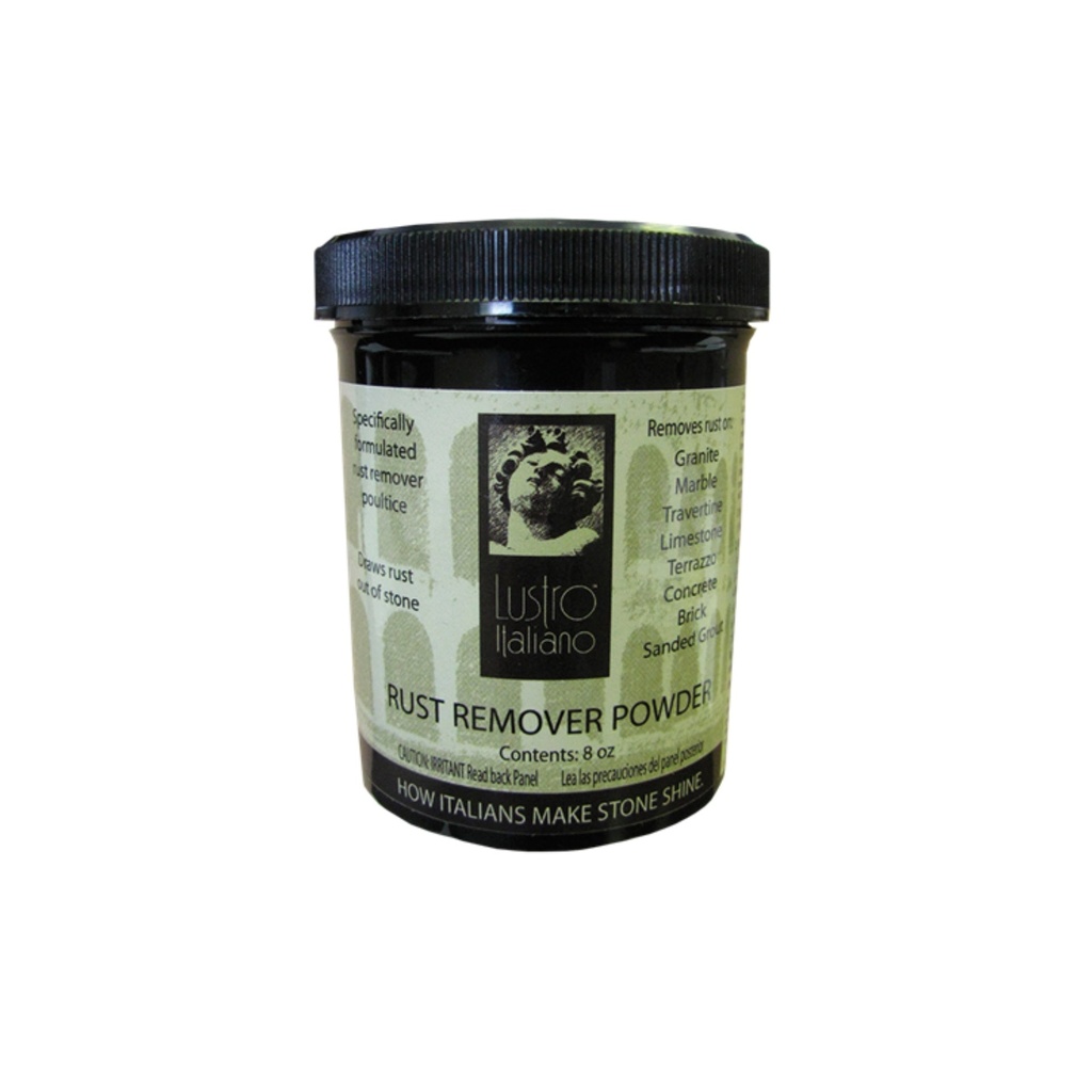 Lustro Italiano Rust Remover Powder - 8 oz.