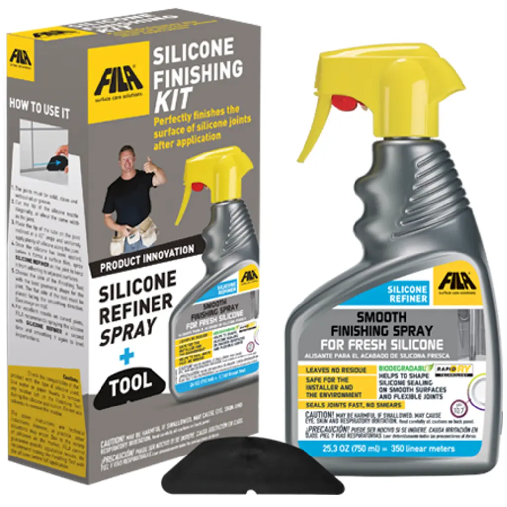 FILA - SILICONE FINISHING KIT - Smooth Finishing Spray for Fresh Silicone