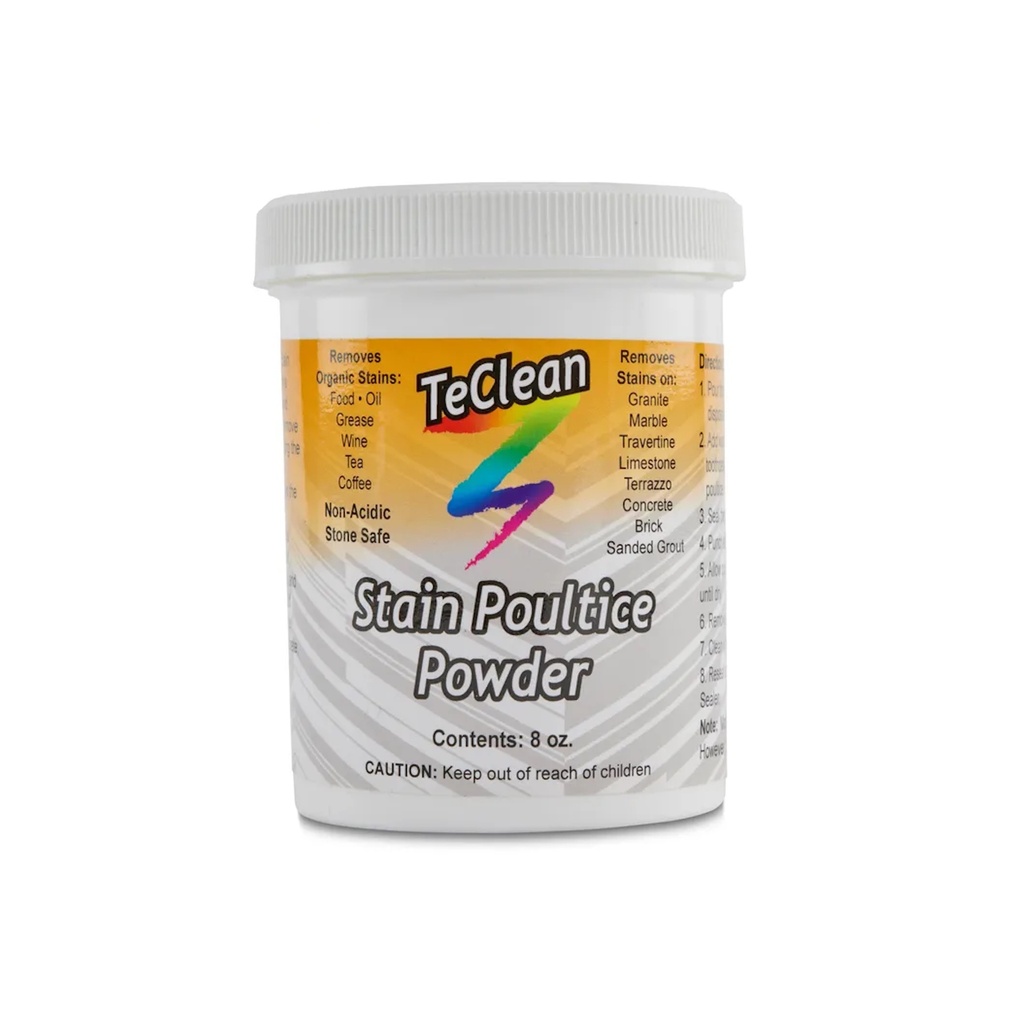 TENAX TeClean Stain Remover Poultice Powder 8 oz.