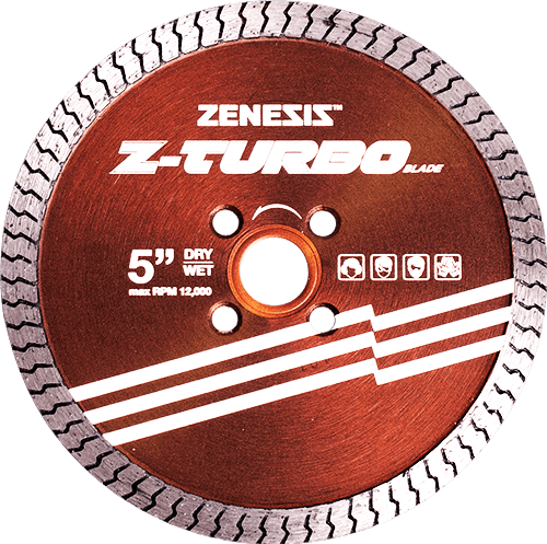 ZENESIS Z-Turbo Blade 6" - Dry/Wet