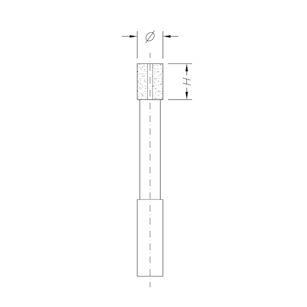 SC01346 MICRO INCREMENTAL SINK FLUSH BITS Ø10  -  H10 ½" Gas