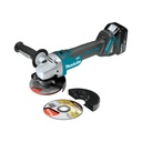 MAKITA XAG04Z 18V LXT® Lithium‑Ion Brushless Cordless 4‑1/2” and 5" Cut‑Off Angle Grinder - Tool Only