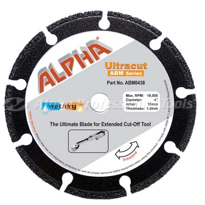 Alpha Professional Tools Ultracut ABM 3" 3/8"