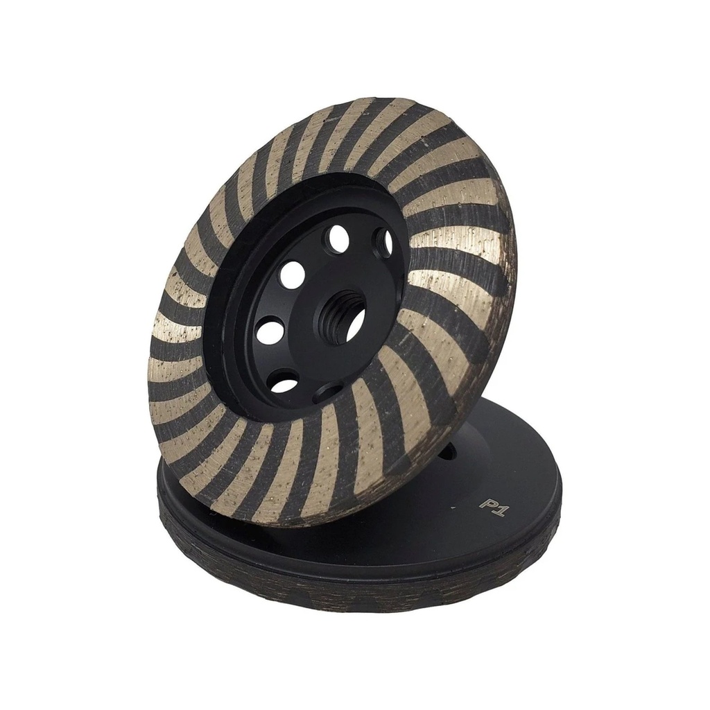 4" Sunflower Cup Wheel Aluminium Body - Medium