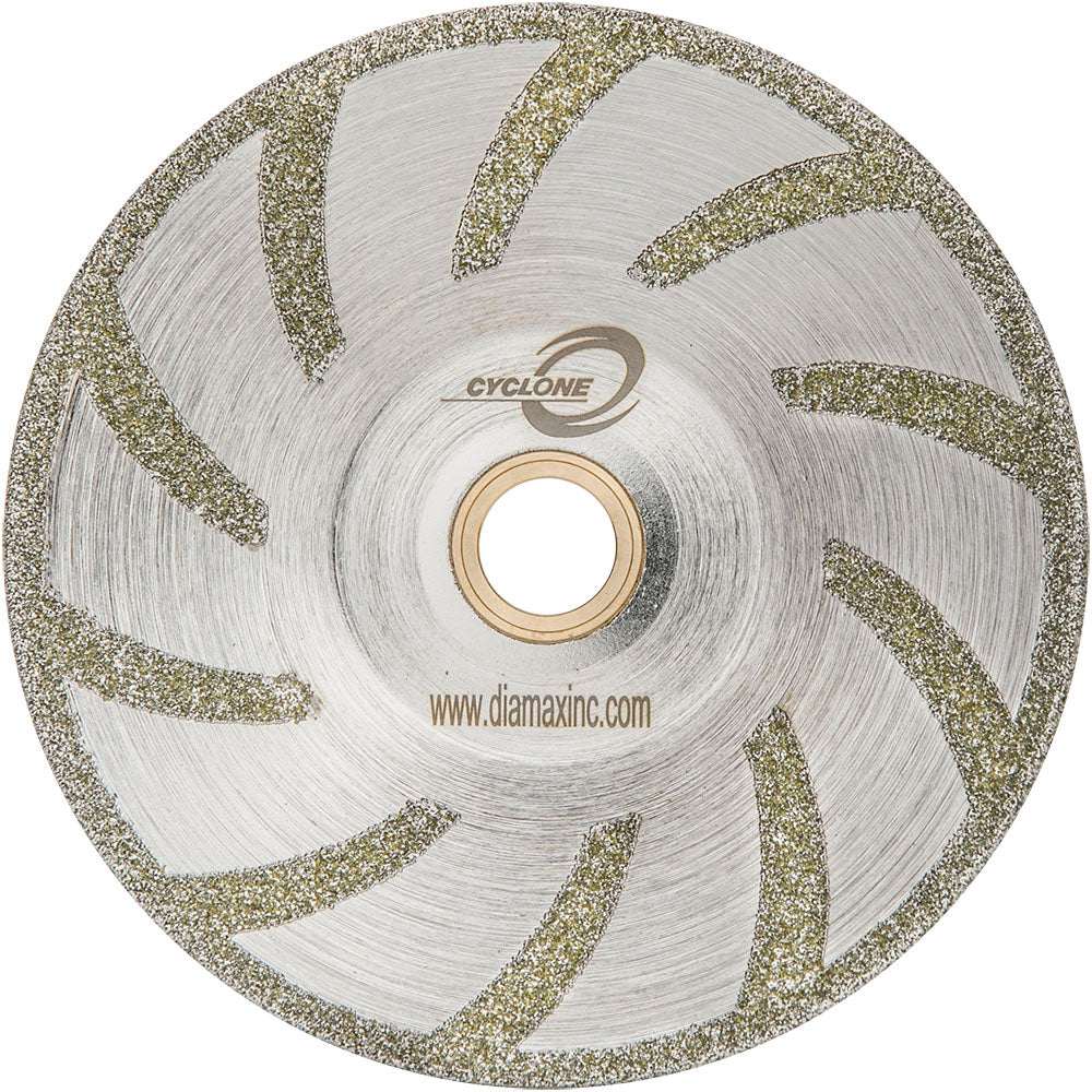 5" Cyclone Electroplated Contour Blade for Marble