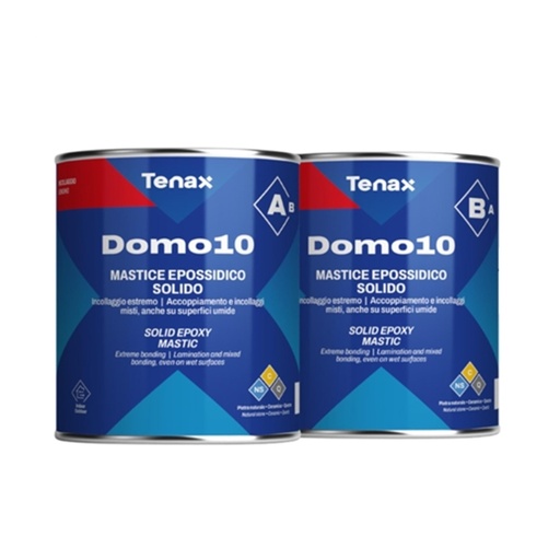 [1RAA00BG50] TENAX Domo 10 Knife Grade Extra Strong Epoxy System - Quart