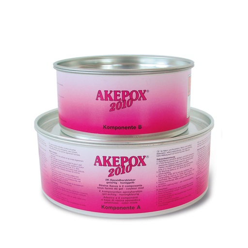 [10623] Akemi AKEPOX® 2010 - Gel-Like 2-Component Construction Adhesive (2:1 Mixing Ratio, Solvent-Free, Transparent)