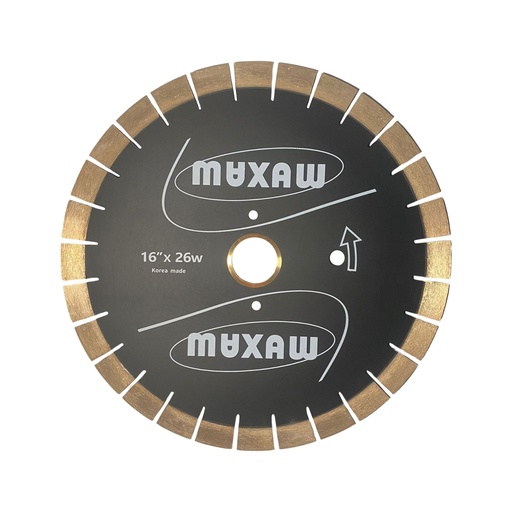 [BL16YPSPECIAL] MAXAW Premium Quality Long Life 16" Bridge Saw Blade with 6 pin holes