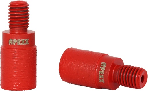 [22401-02026] APEXX T-108 Incremental Bit M12 x D20 x 23 Red for Dekton - Regular Thread