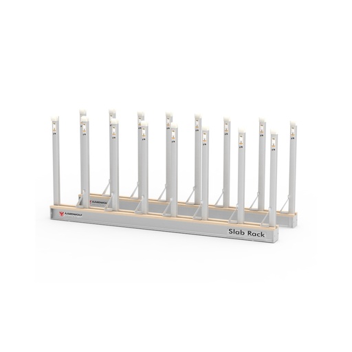 [ASR0107] AARDWOLF ASR0107 Slab Rack Kit with 16 Poles 47"1/4 High (SPB1214 Safety Steel Posts)