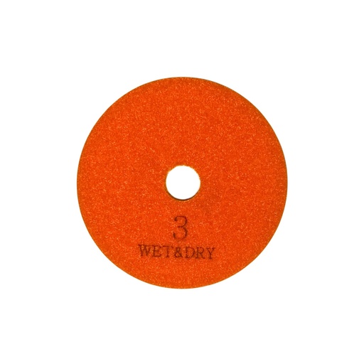 [3STWDY3]  #3 - 3 Step Wet & Dry Polishing Pad with White Resin - MAXAW 