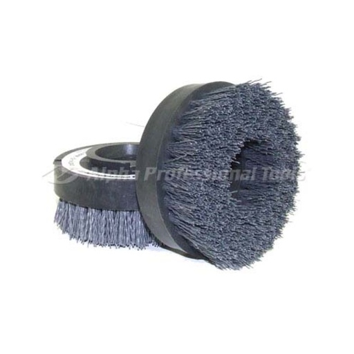 [AB4060] Alpha Antique Brush Wheels for Textured Finishes 4" Snail Lock #60