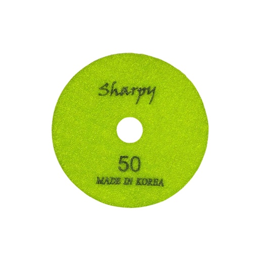 [DPY0050] SHARPY 4" Dry Polishing Pad #50