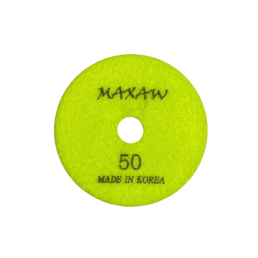 [EPYP0050] 4" MAXAW Polishing Pad for Engineered Stone Premium Quality, #50