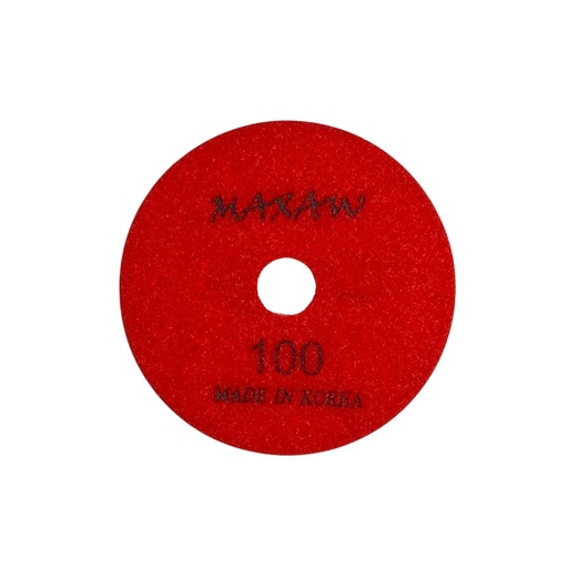 [EPYP0100] 4" MAXAW Polishing Pad for Engineered Stone Premium Quality, #100