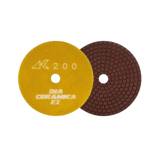 [EX40200R] Alpha 4" Ceramica EX Wet Polishing Pad #200