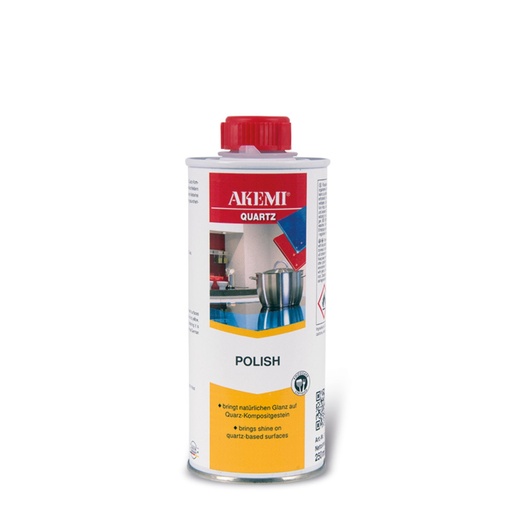 [11949] Akemi Quartz Polish - Solvent-Based Care Product (250 mL, Ready-to-Use, Food Safe)