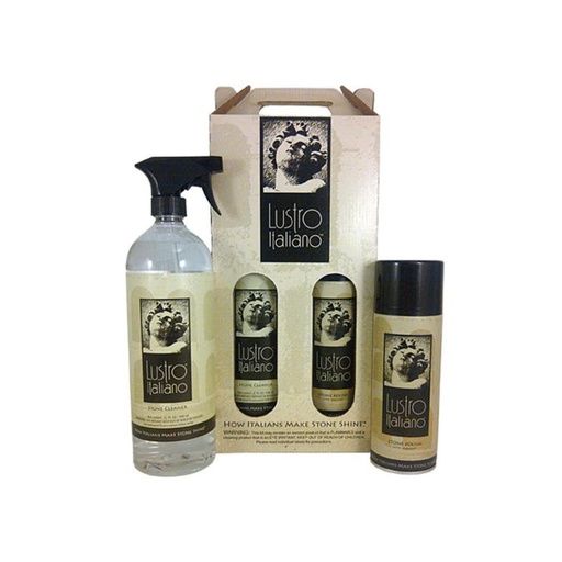 [LSTRST] Lustro Italiano Stone Care Kit 