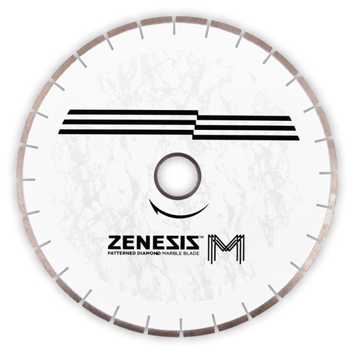 [ZSMM10R1612T] ZENESIS M Bridge Saw Blade for Marble 16"- 10mm Segments - 50/60 Arbor