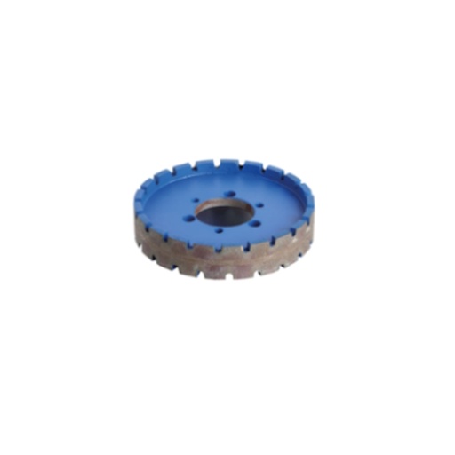 [SC03111] SC03111 SUPER DUTY STUBBING WHEEL H30 - Ø50 3 Hole Ø14 Flange