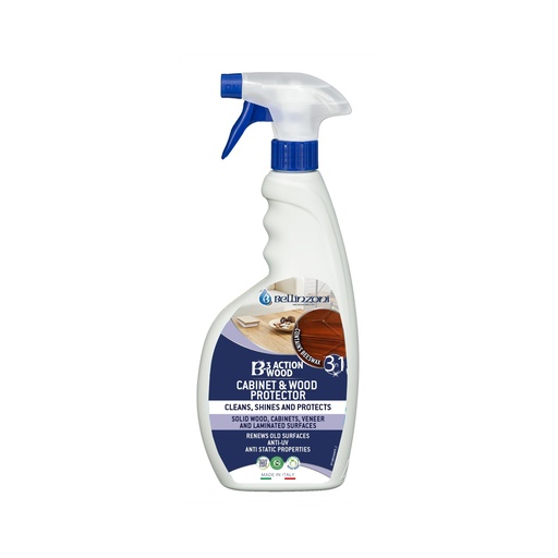 [P1263W07L] Bellinzoni B-3 Action Wood Clean, Protect and Polish for Wood Surfaces 750 mL