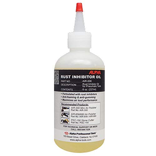 [AIR-008] Alpha Rust Inhibitor Oil for Pneumatic Tools - 8 oz.